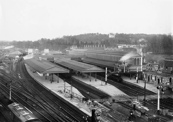 Exeter St Davids Station, Devon, c. 1914
