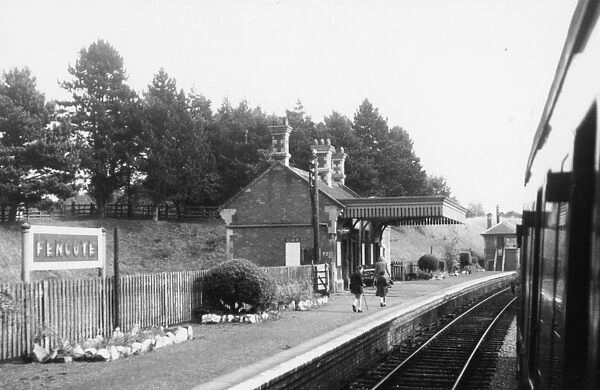Fencote Station, Herefordshire, September 1952