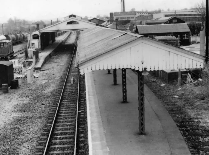 Framed Print : Frome Station, Somerset, c. 1970