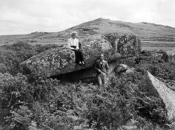 Giant's Rock, Zennor, June 1946