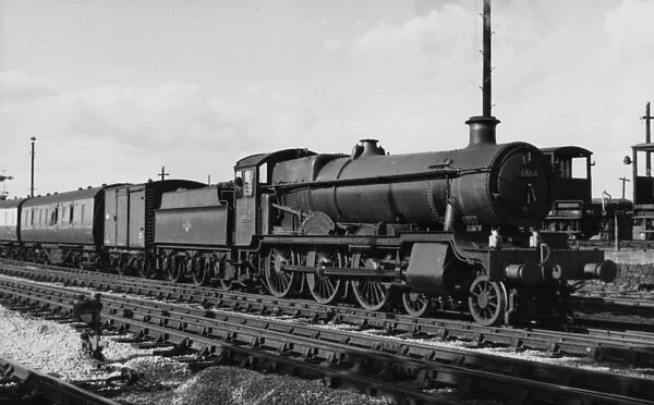 Grange Class, no. 6864, Dymock Grange at Banbury, 1958
