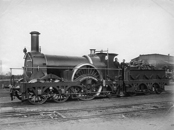 Great Western. 4-2-2 Broad Gauge locomotive. Rover class