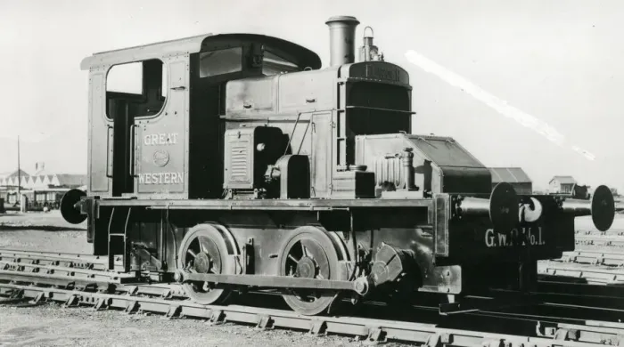 Framed Print : GWR diesel electric shunter No. 1, 1933
