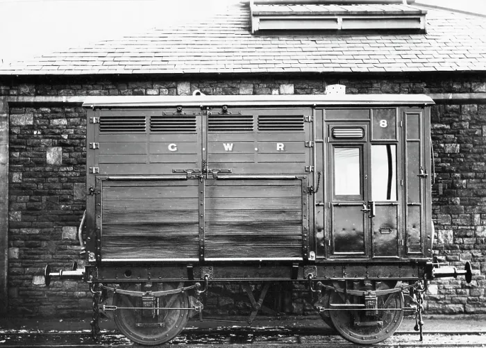 Framed Print : GWR Horse Box