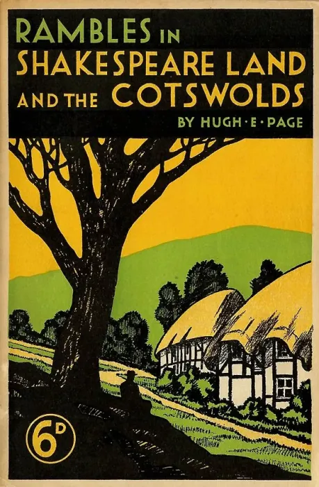 Framed Print : GWR Publicity Guide - Rambles in Shakespeare Land and the Cotswolds Framed Print : GWR Publicity Guide - Rambles in Shakespeare Land and the Cotswolds