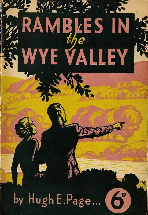 Framed Print : GWR Publicity Guide - Rambles in the Wye Valley