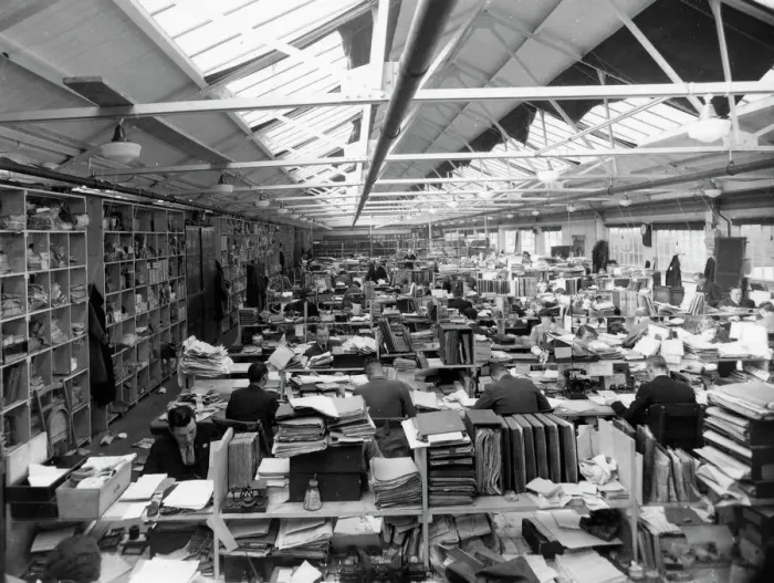 Framed Print : GWR Wartime Emergency Headquarters in Berkshire, 1940