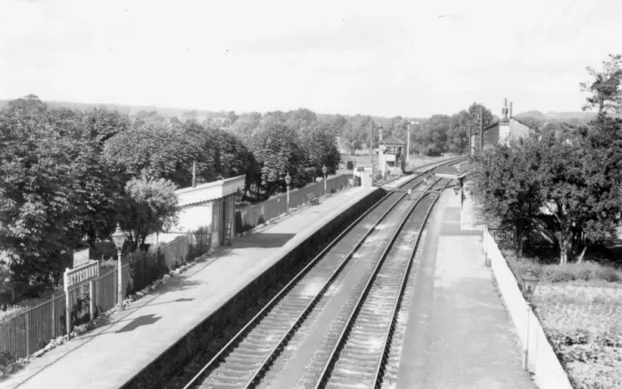 Framed Print : Heytesbury Station, Wiltshire, 1936