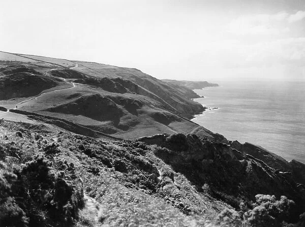 Ilfracombe Coast, Devon, September 1934