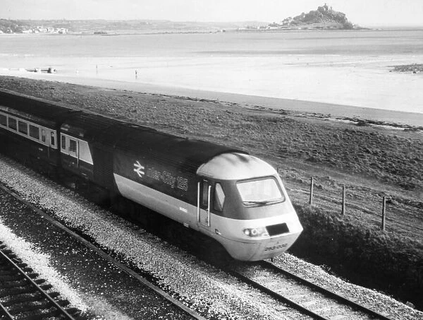 Intercity 125 with St Michael's Mount
