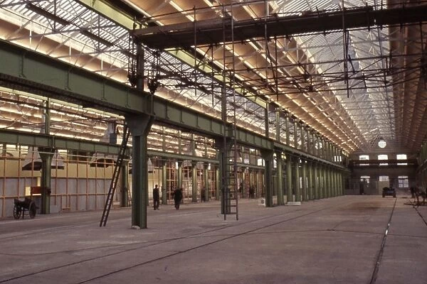 Internal view of B Shed, c1990s