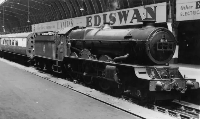 Framed Print : King Class Locomotive No. 6004, King George III, c1950s Framed Print : King Class Locomotive No. 6004, King George III, c1950s