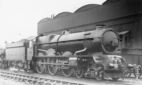 King Class locomotive, No. 6028, King Henry II at Old Oak Common, c.1935