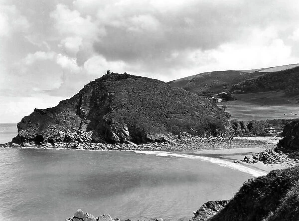 Lee Bay near Lynton, Devon, 1950