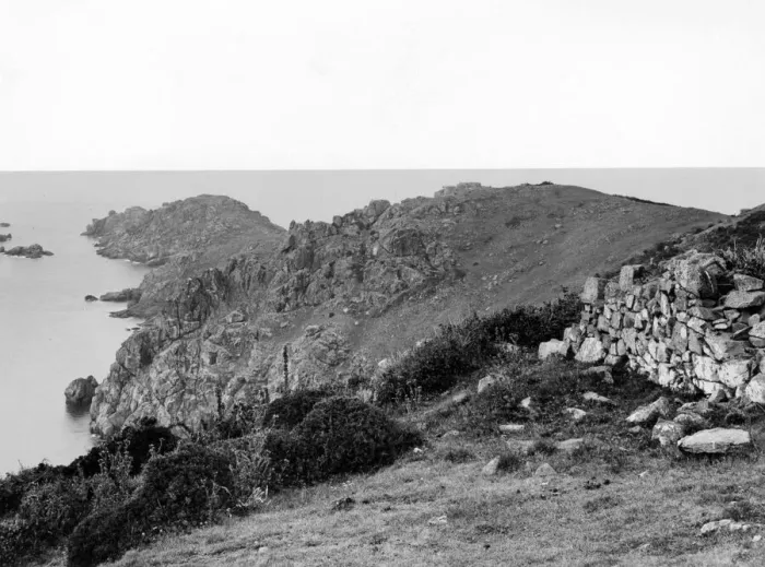 Framed Print : Les Autelets, Sark, 1925
