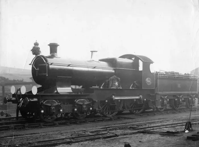 Framed Print : Locomotive No 3374, Baden Powell, c. 1910