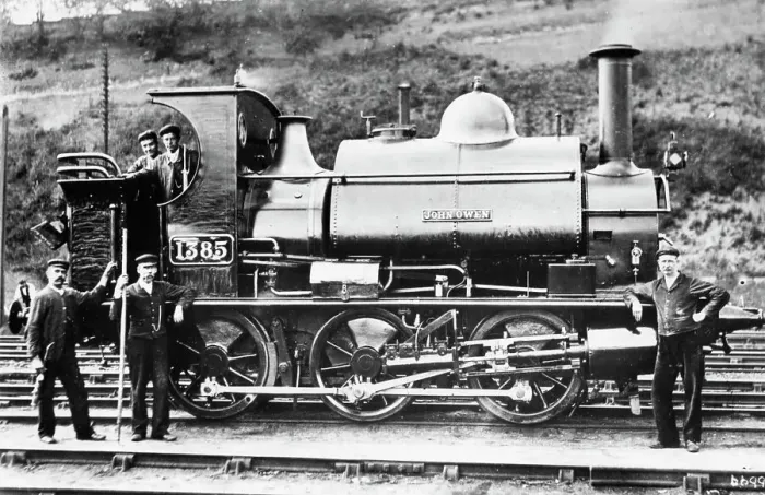 Framed Print : Locomotive no. 1385, John Owen