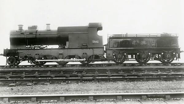 Locomotive No. 2602. Kruger or Aberdare Class. 2-6-0 Locomotive. Built 1899