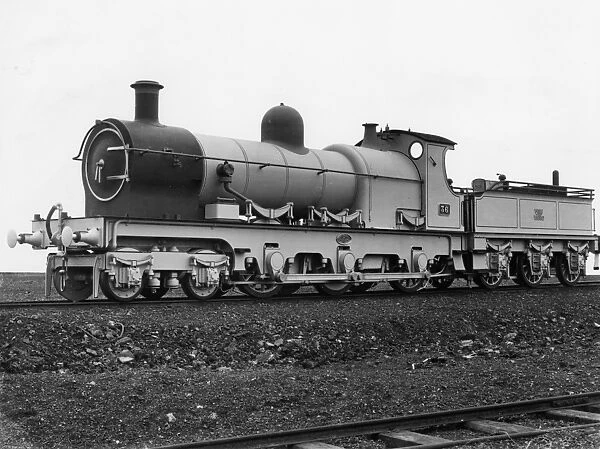 Locomotive No. 36. The first GWR 4-6-0 locomotive, built 1896