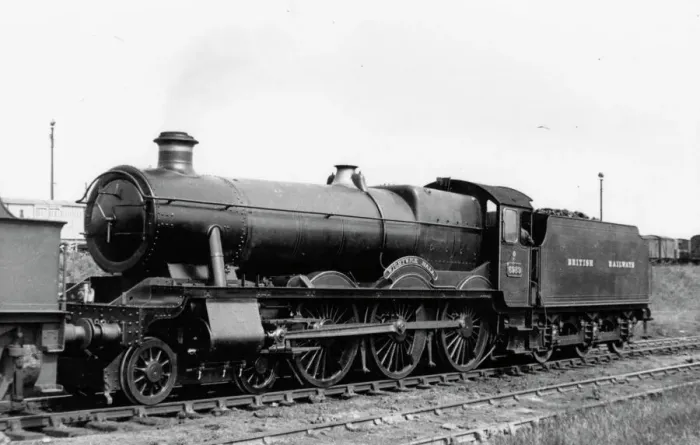 Framed Print : Locomotive No. 6989, Wightwick Hall, 1948 Framed Print : Locomotive No. 6989, Wightwick Hall, 1948
