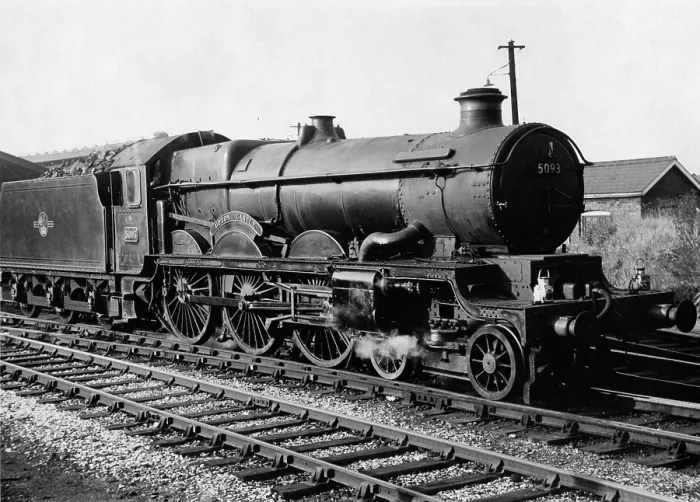 Framed Print : Locomotive No.5093, Upton Castle Framed Print : Locomotive No.5093, Upton Castle