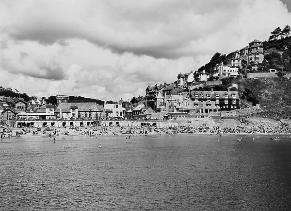 Looe Beach, Cornwall, August 1951