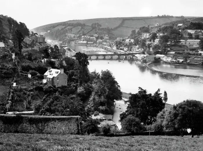 Framed Print : Looe, Cornwall, March 1924