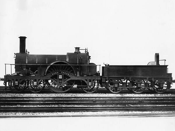 Lord of the Isles. 4-2-2 broad gauge locomotive