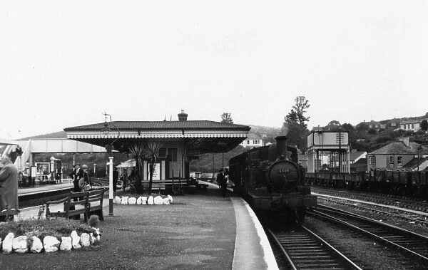 Lostwithiel Station, Cornwall, September 1956