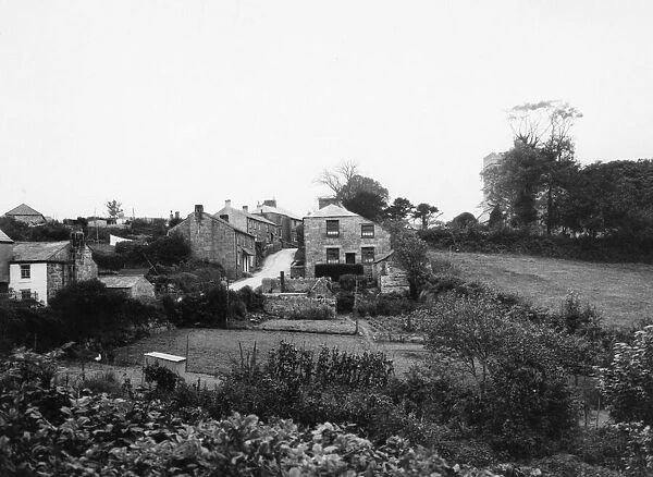 Luxulyan Village, Cornwall, August 1928