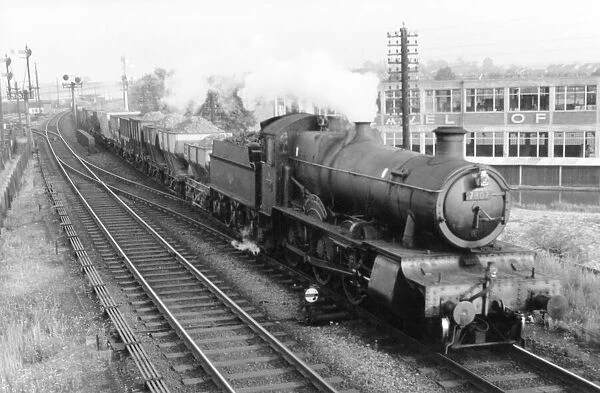 Manor class locomotive, No. 7087, Compton Manor, June 1961