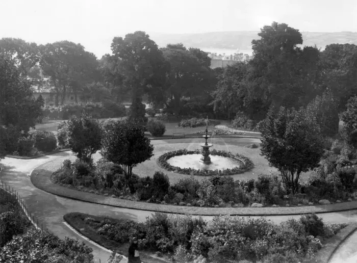 Framed Print : Morrab Gardens, Penzance, c. 1938