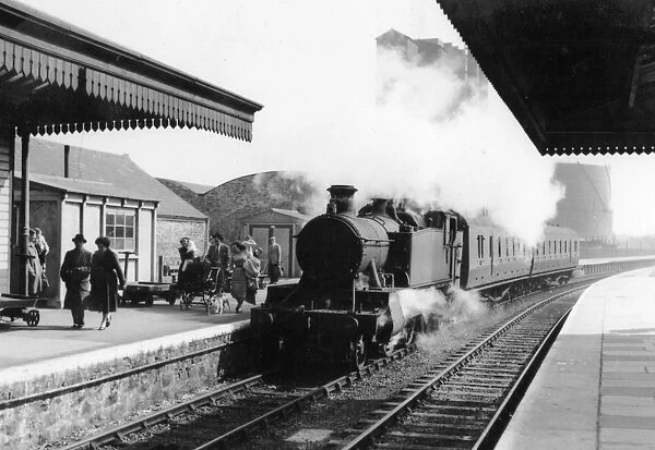 Newquay Station, Cornwall, c. 1960