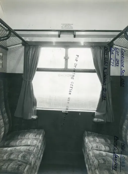 Framed Print : No. 1080 Corridor Carriage, Third Class Framed Print : No. 1080 Corridor Carriage, Third Class