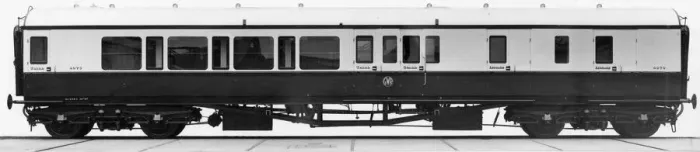 Framed Print : No. 4073 Brake Corridor Third Carriage, 1936