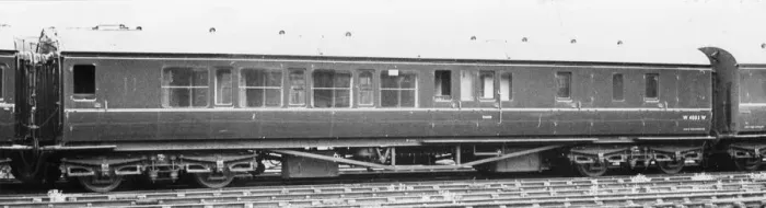 Framed Print : No. 4083 Brake Corridor Third Carriage Framed Print : No. 4083 Brake Corridor Third Carriage