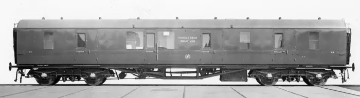 Framed Print : No. 69 Passenger Brake Van, 1941 Framed Print : No. 69 Passenger Brake Van, 1941