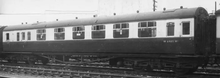 Framed Print : No. 6985 Brake Corridor Composite Carriage Framed Print : No. 6985 Brake Corridor Composite Carriage