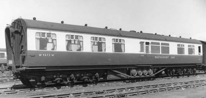 Framed Print : No. 9672 Composite Restaurant Carriage Framed Print : No. 9672 Composite Restaurant Carriage