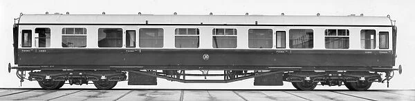 No.1080 Corridor Carriage, Third Class, 1938