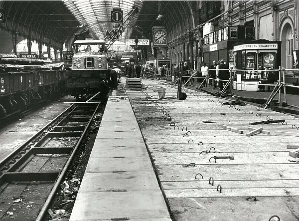 Paddington Station, Platform 1 Reconstruction, 1967