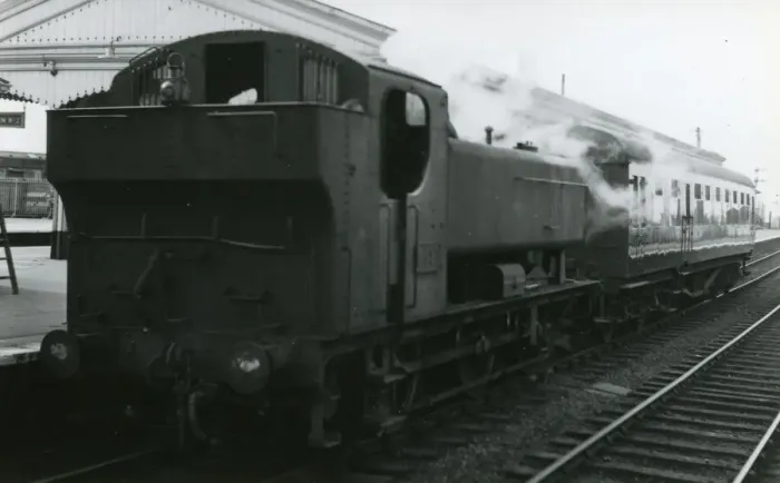 Framed Print : Pannier Tank 8491, at Honeybourne Junction