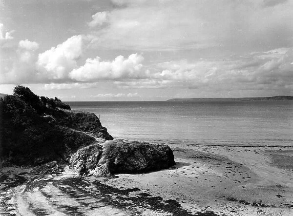 Par Cliffs, Cornwall, May 1949