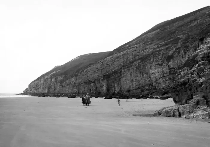 Framed Print : Pendine Sands, South Wales, September 1924 Framed Print : Pendine Sands, South Wales, September 1924