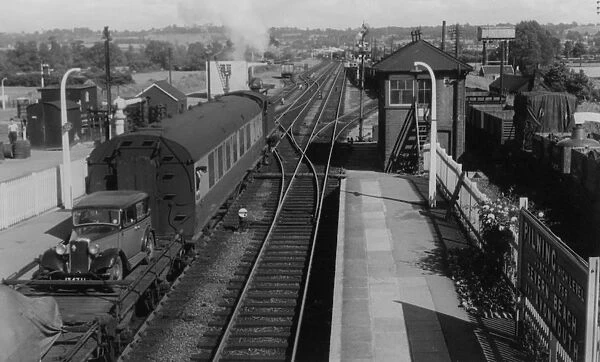 Pilning High Level Station, South Gloucestershire, 1958
