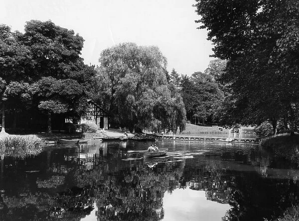 Pittville Park, Cheltenham, July 1939