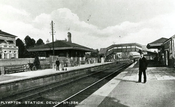 Plympton Station, Devon, c.1920