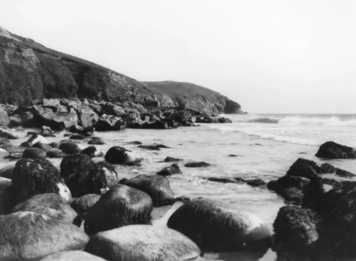 Framed Print : Praa Sands, Cornwall, August 1928 Framed Print : Praa Sands, Cornwall, August 1928
