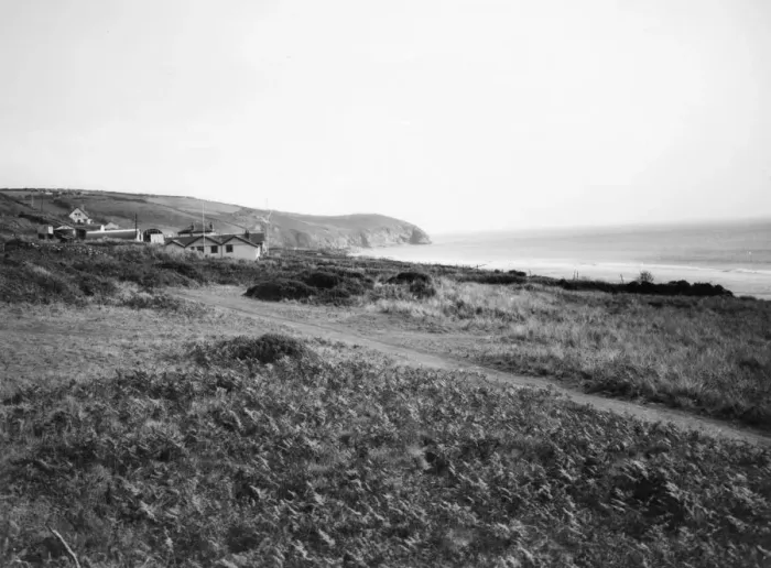Framed Print : Praa Sands, Cornwall, August 1928 Framed Print : Praa Sands, Cornwall, August 1928