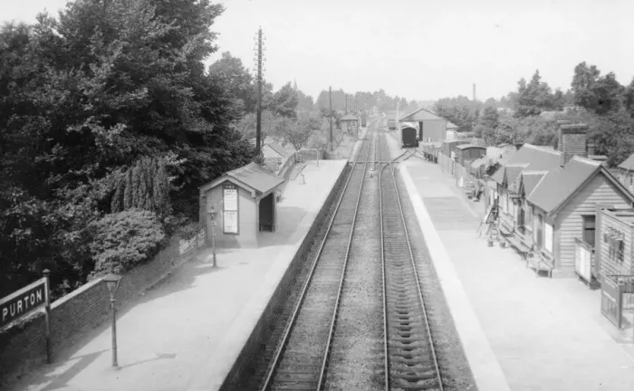 Framed Print : Purton Station, looking towards Gloucester Framed Print : Purton Station, looking towards Gloucester